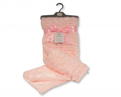 Snuggle Baby Bw-112-1054 Pink = 5035320610535, Sky = 5035320410531, White = 5035320110530 SB112-1053 Rosebud Wrap with Sherpa (Choose Colour)