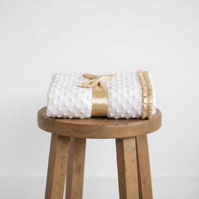 SB112-2013-T  Taupe Layered Dimple and Satin Wrap 