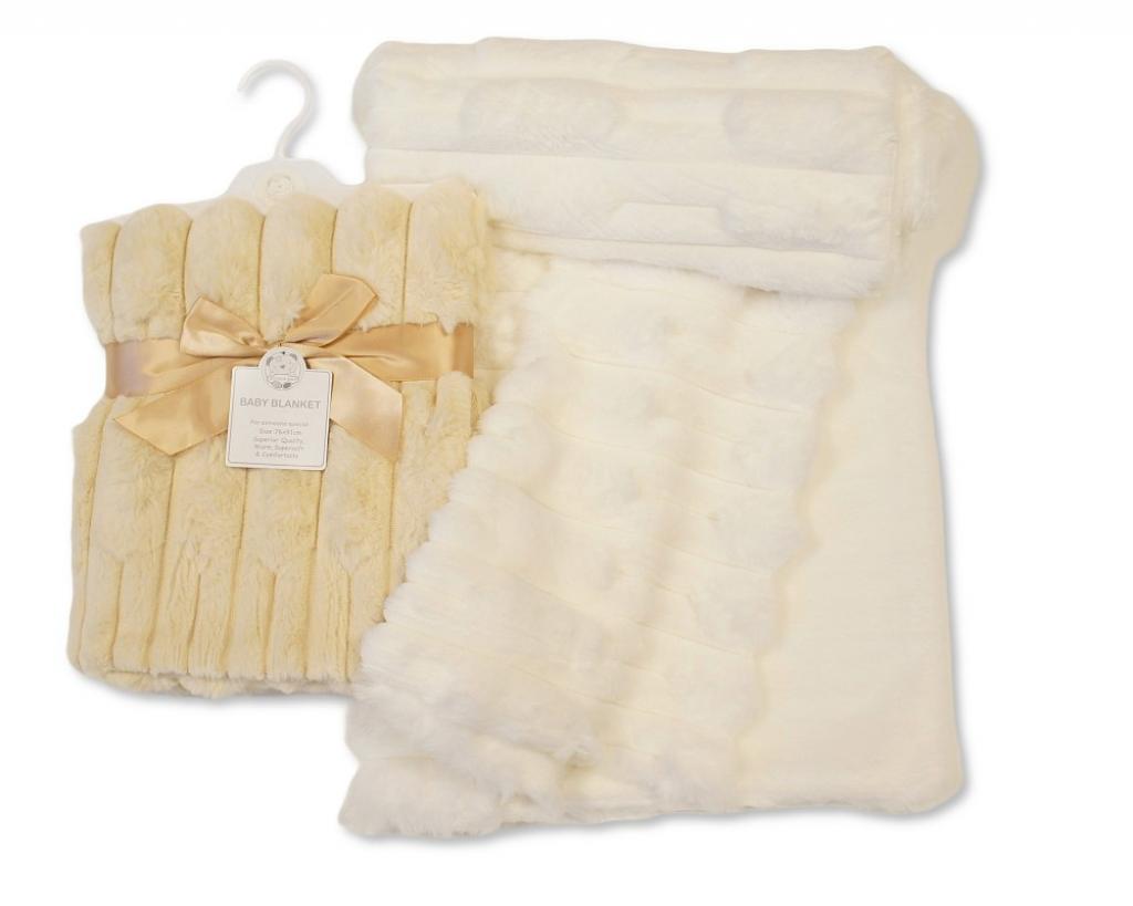 Snuggle Baby BW-112-2026 Taupe - 5035320220260, White - 5035320120263 SB112-2026 Plush Fur Wrap (Choose)