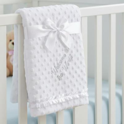 SB112-2015  "Welcome to the world" Layered Dimple Wrap 