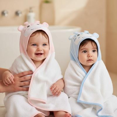 SB120-023  "Giraffe" Hooded Towels  (Choose Colour)