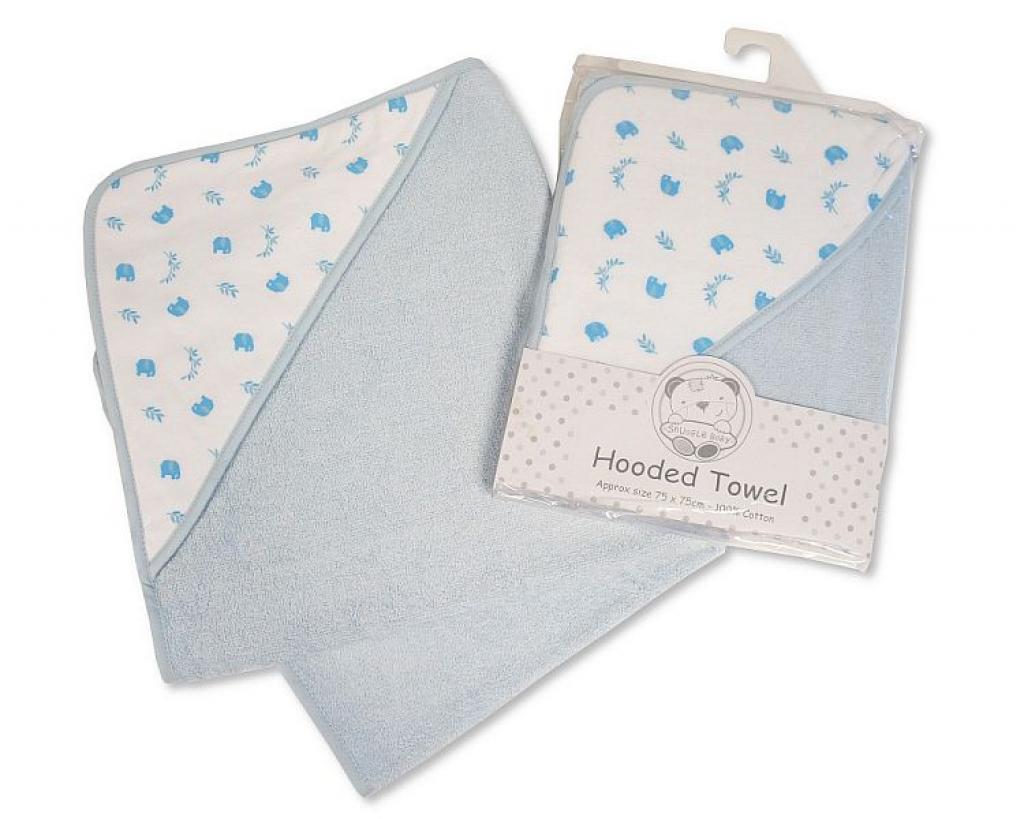 Snuggle Baby SB120-101 503532012001 0 SB120-101 "Elephant" Hooded Towels