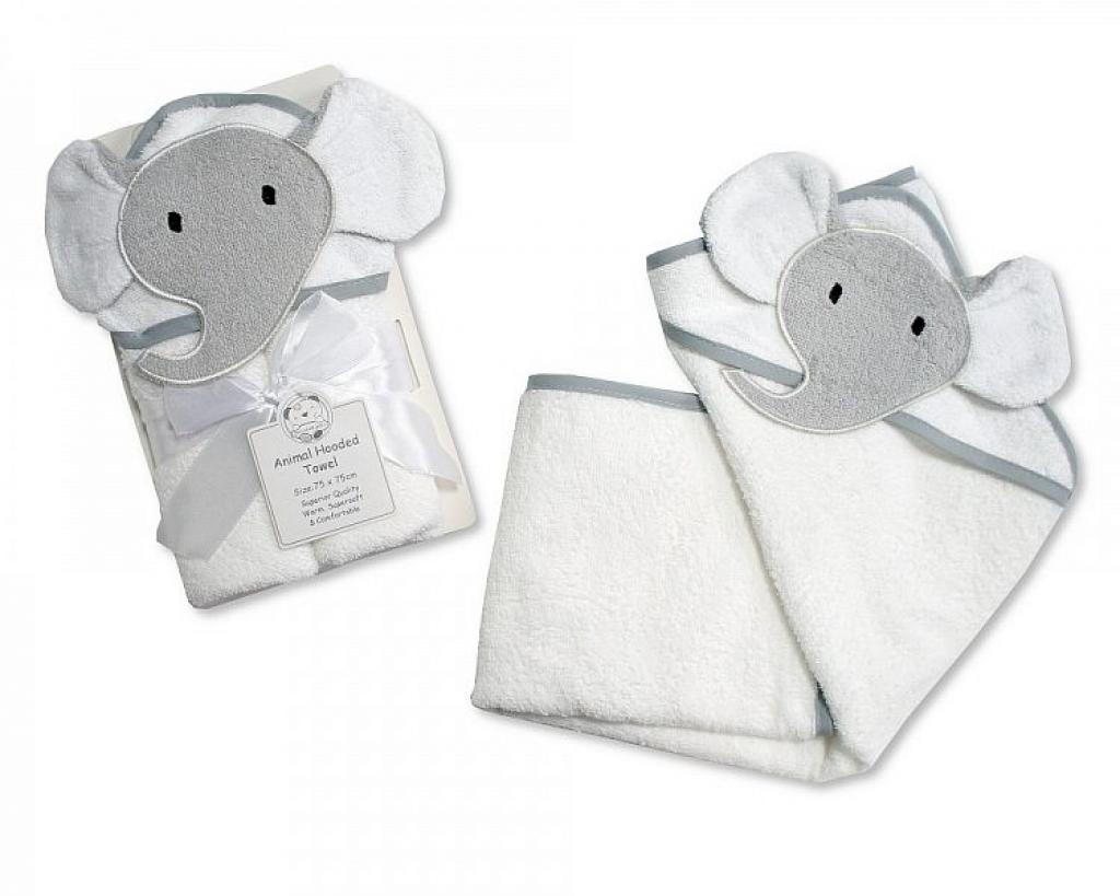 Snuggle Baby BW-120-120 5035320120201 SB120-120 "Elephant" Hooded Towel