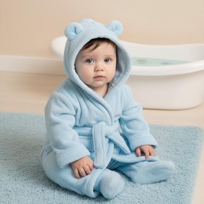 SB2020-2345S-06  Sky Dressing Gown Robe   (0-6 months)