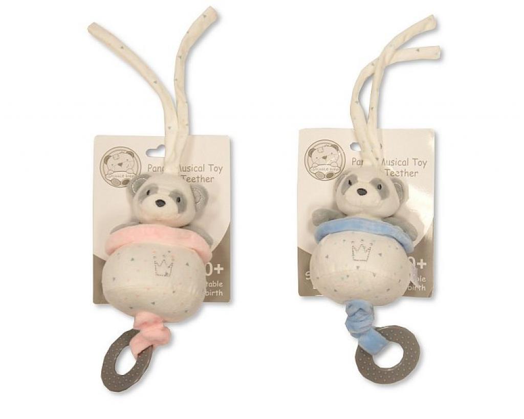 Snuggle Baby Gp-25-1115 5035320251158 SB25-1115 Baby Panda Musical Toy with Teether
