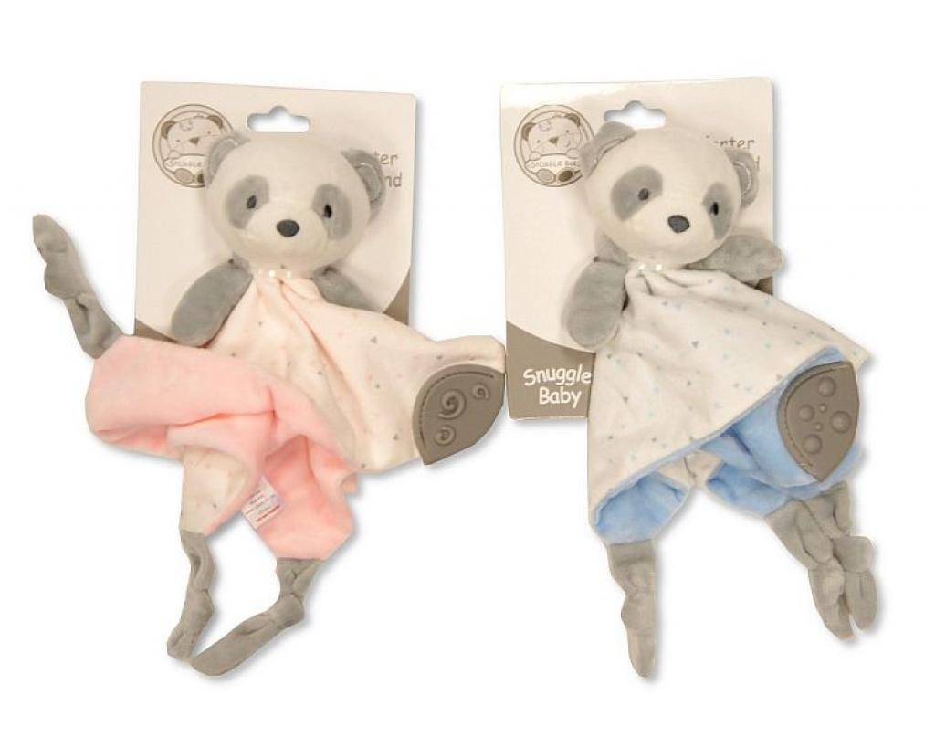 Snuggle Baby Gp-25-1118 503532025118 9 SB25-1118 Baby Panda Comforter with Teether and Rattle
