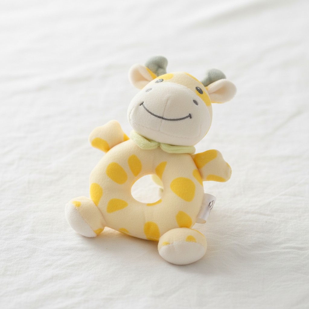 Snuggle Baby 5035320512075 SB25-1207A Giraffe Ring Rattle SINGLE