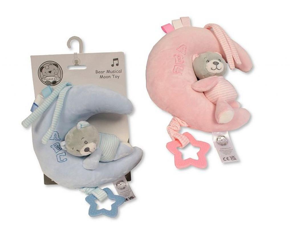 Snuggle Baby GP-25-1230 5035320512303 SB25-1230 "ABC Bear" Musical Moon Teether