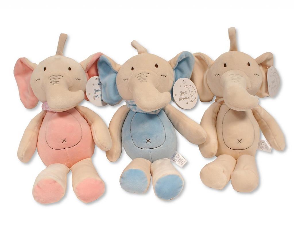 Snuggle Baby GP-25-1250 5035320612508 SB25-1250 Plush Elephant Toy (Choose Colour)