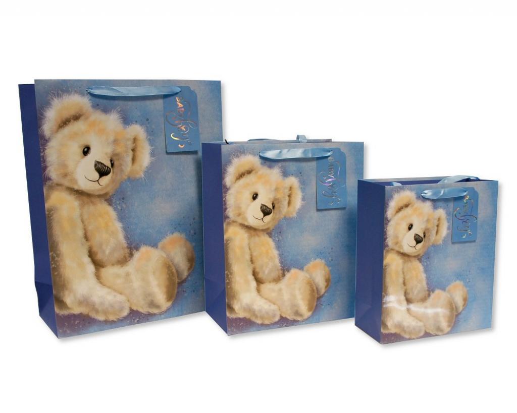 Snuggle Baby  * SB25-1290S Teddy Bear Gift Bag