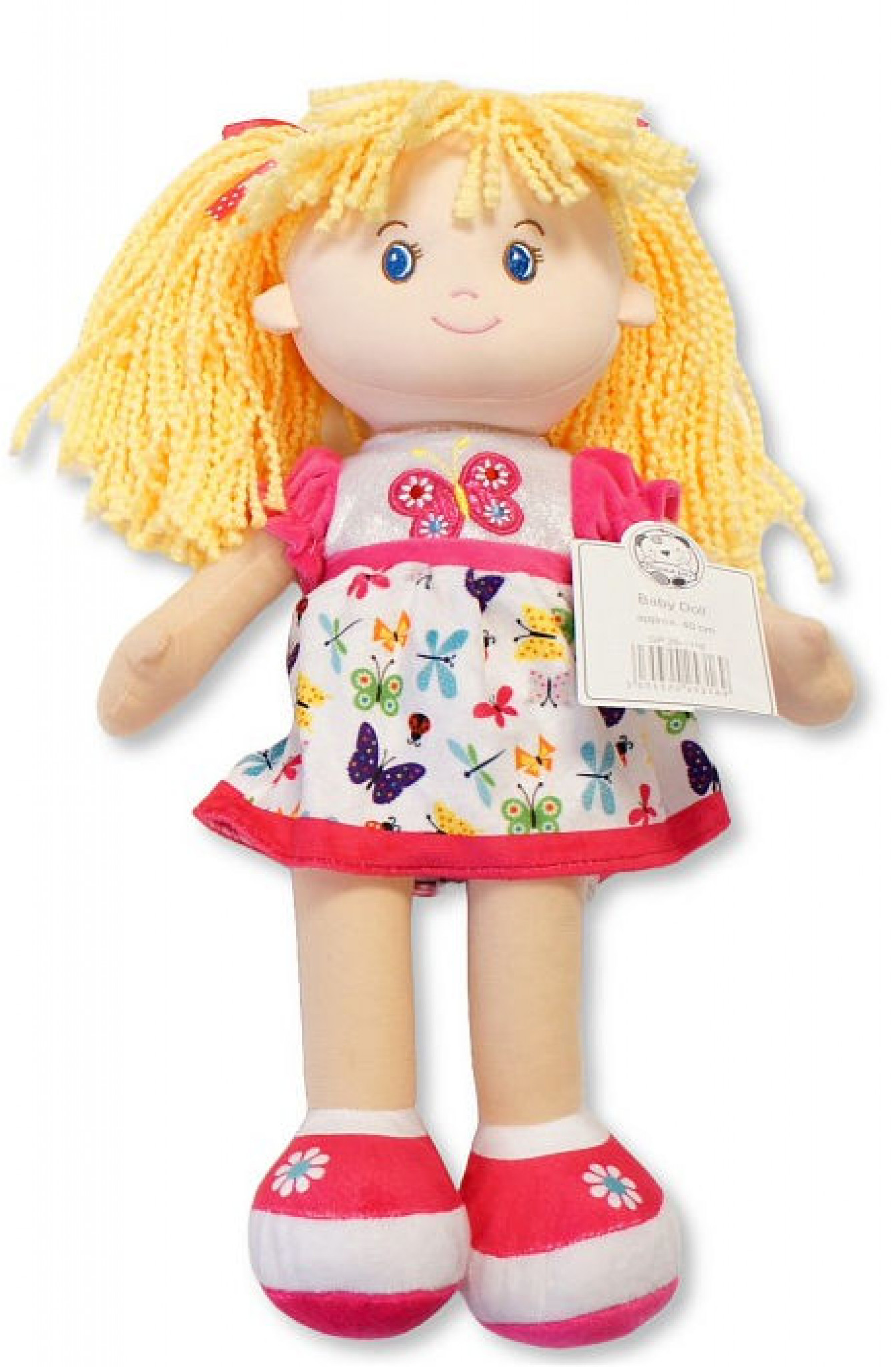 Snuggle Baby GP-25-1316 5035320253169 SB25-1316P 40cm Butterfly Baby Doll
