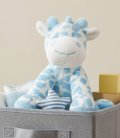 Suki 10159 5053154101593 SK10159S Blue Bing Bing Giraffe Rattle (12 Pack)
