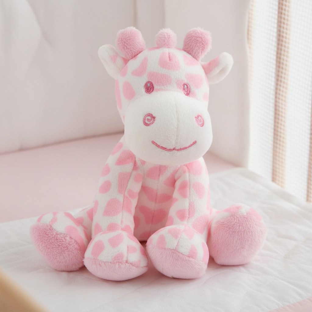 Suki 10161 5053154101616 SK10161p Pink Bing Bing Giraffe Rattle (12 Pack)