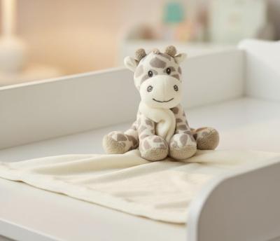 SK10165G  Grey Bing Bing Giraffe Blankie Rattle  (3 Pack)