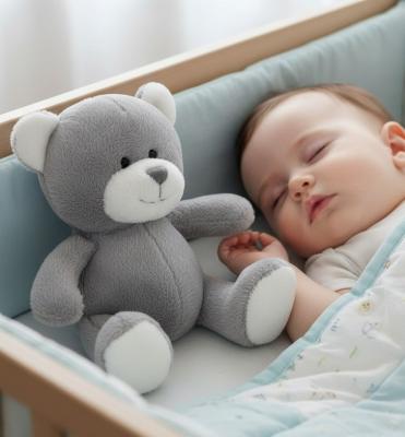 SK80218G  Grey Baby Bundles Bears 15cm 