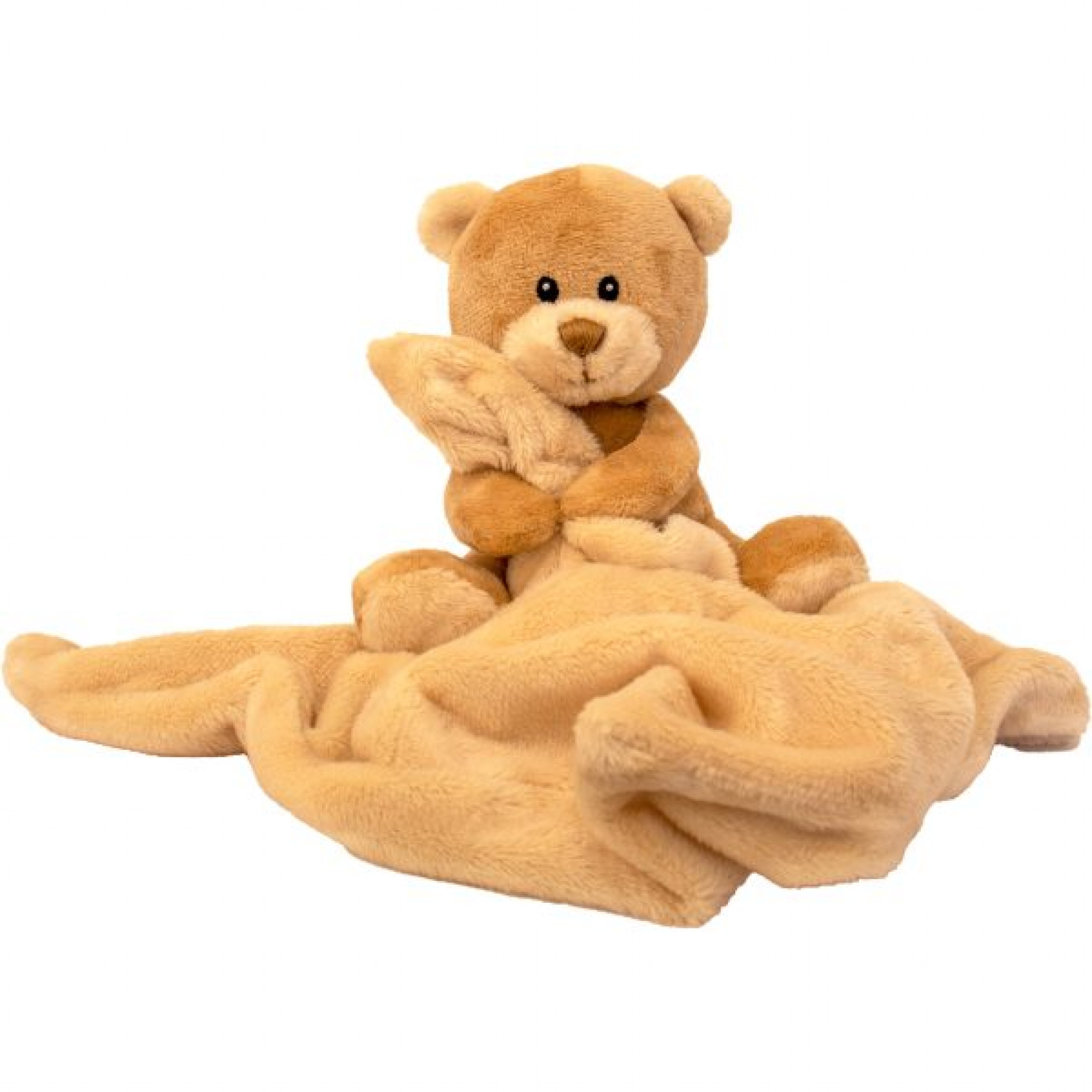 Suki B14656 5053154146563 SKB14656 Beige Baby Bundles Bear Blankie