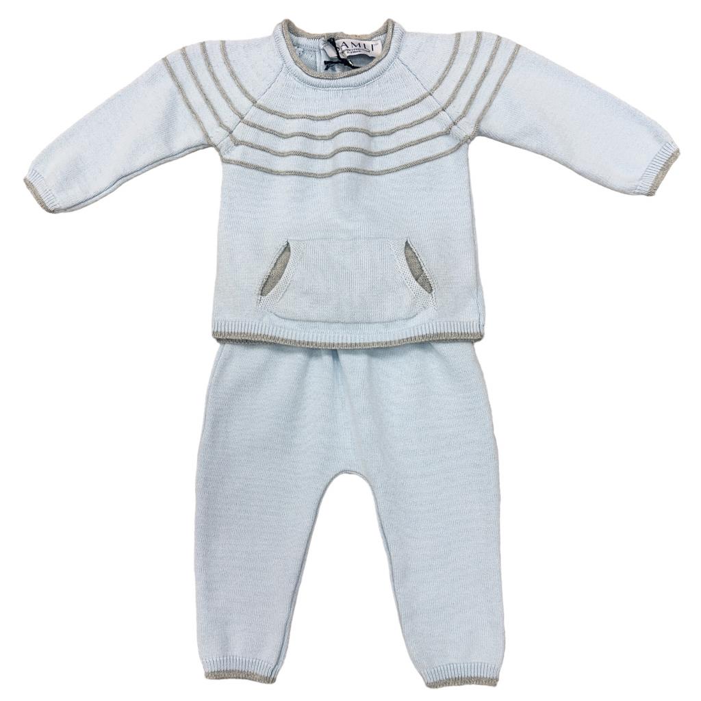 Samli  Premium Collection   SM1003-So Sky Knit Two Piece (3-24 months) ODDS