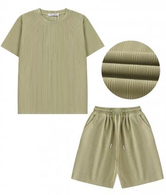 SMYG217SG  Textured  Shorts Set  ( 12-24 months)