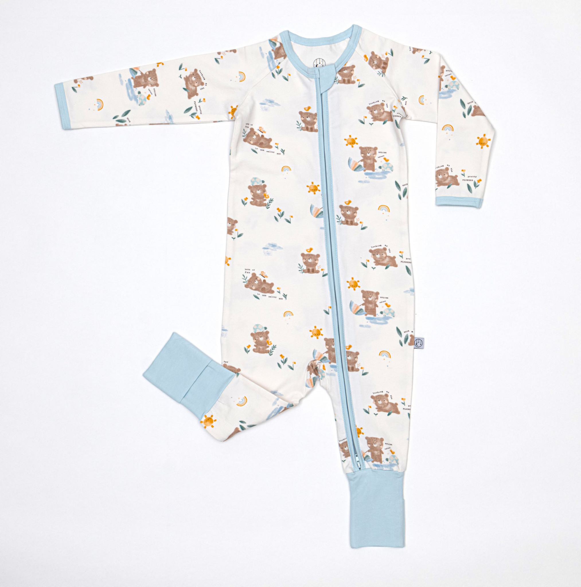 Sleeping Stars ROMPER Teddy Bear  SSRM_TED Teddy Bear romper  (3-24 months)