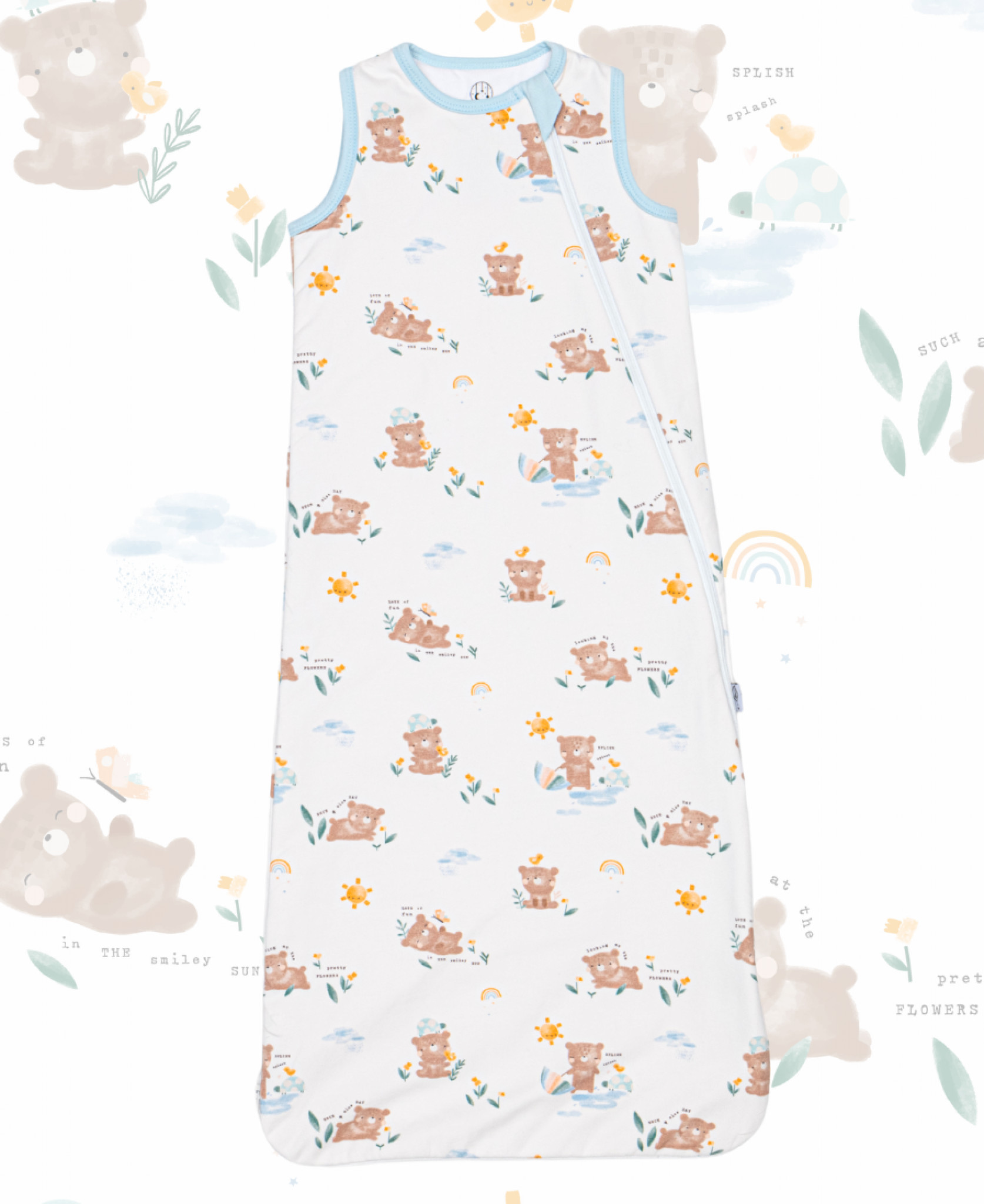 Sleeping Stars Teddy Bear 2.0  SSSB-2TED Teddy Bear 2.5 Tog Sleeping Bag (3-12 months)