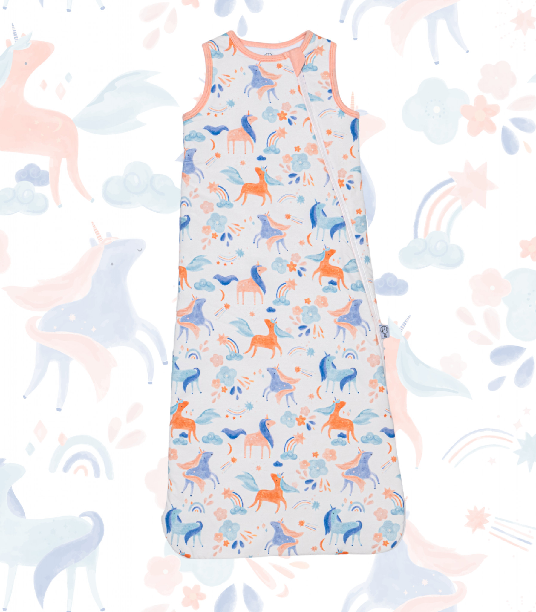 Sleeping Stars Unicorn  1.0  SSSB-1UNI Unicorn 1.0 Tog Sleeping Bag (3-12 months)