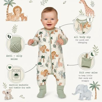 SSSS2-SAF  Safari 2.5 Tog Sleep Suit  (3-36 months Choose)