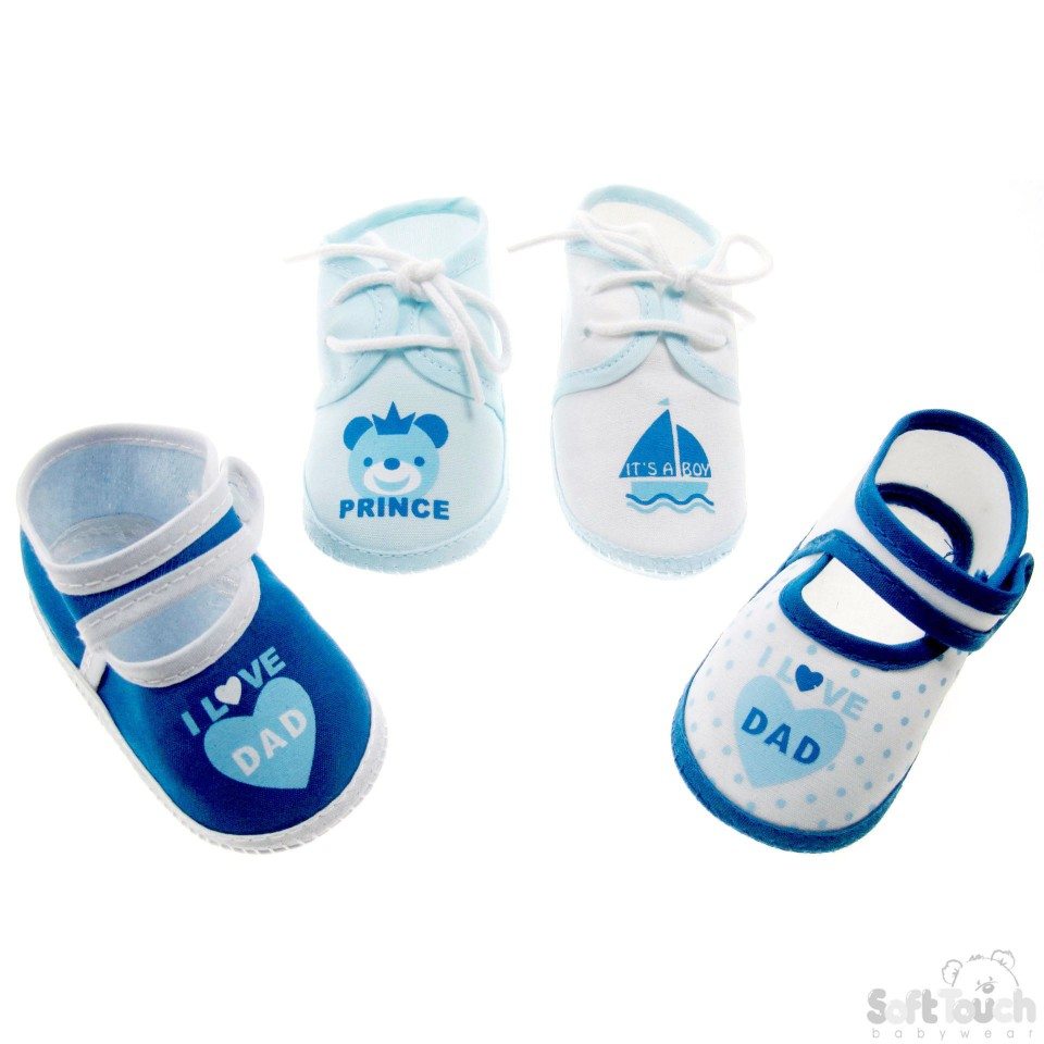 Soft Touch  5023797203596 STB51-B Shoe (0-4 months)
