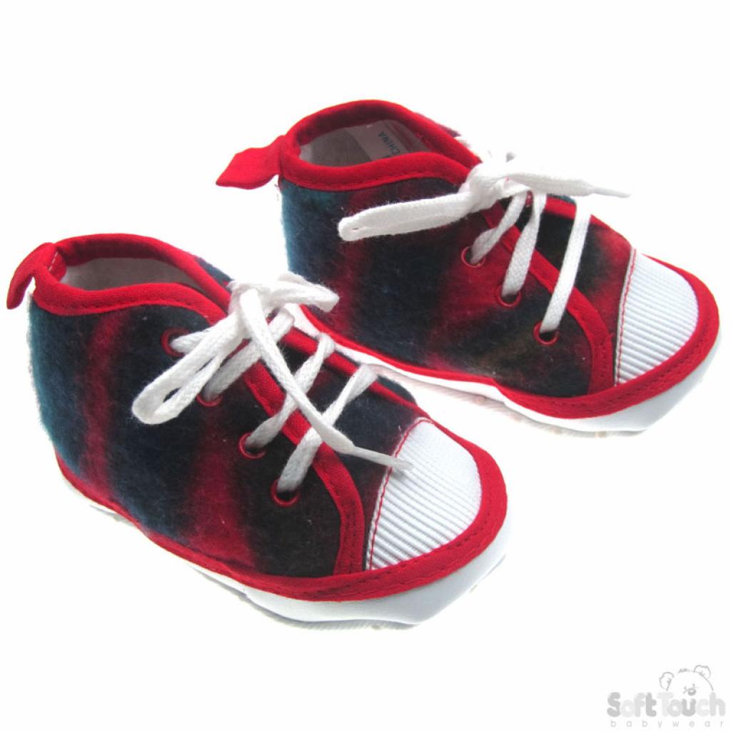 Soft Touch   STB86 Tartan Fleece Boot