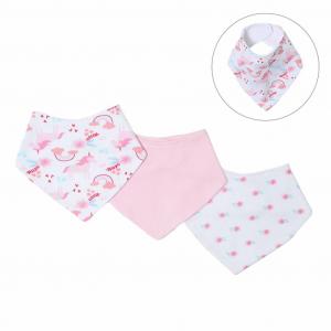 Soft Touch 2BB364 5023797201882 STBB364 Unicorn Triple Pack Bandana Bib