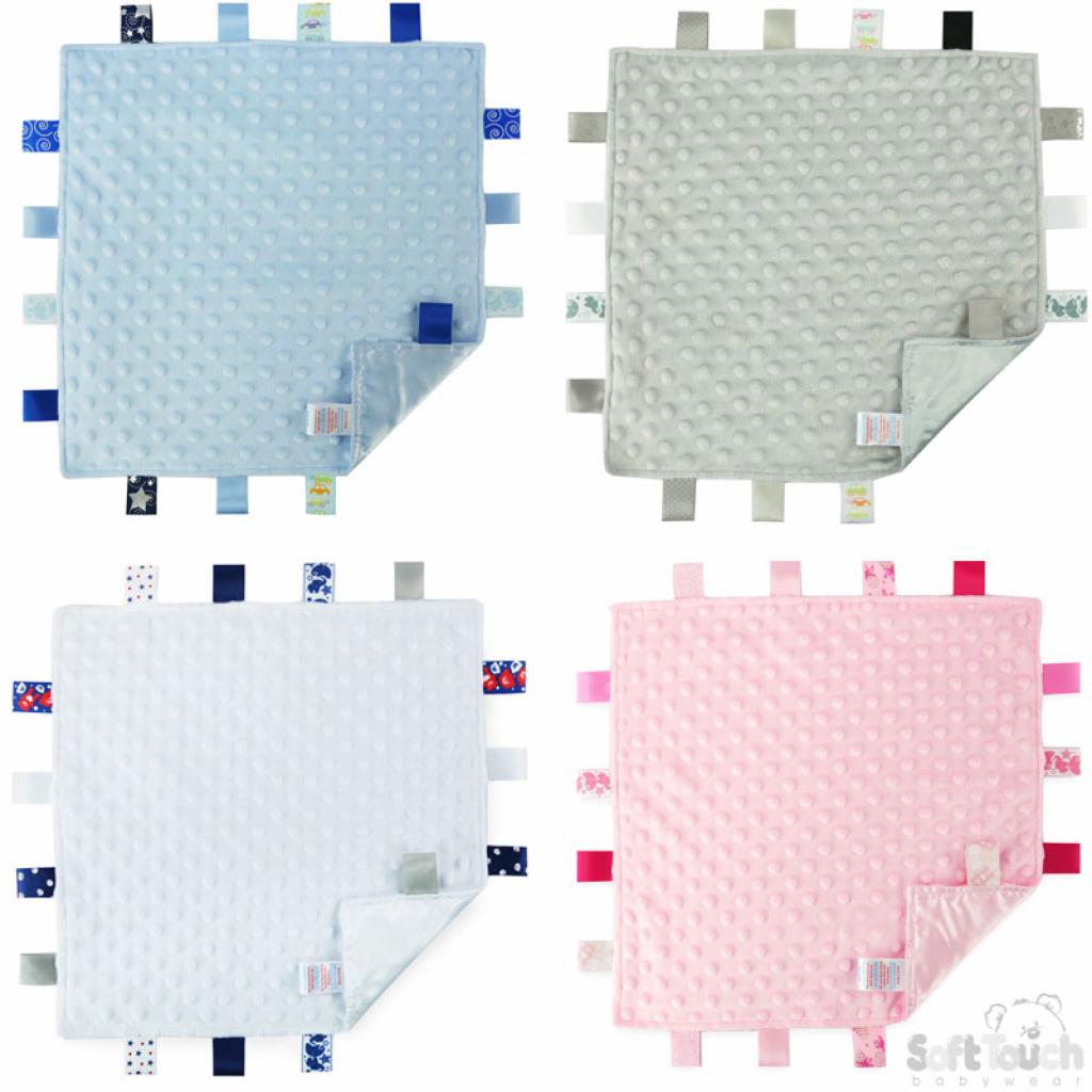 Soft Touch 4BC15 N/A STBC15-A Assorted Taggie Comforter