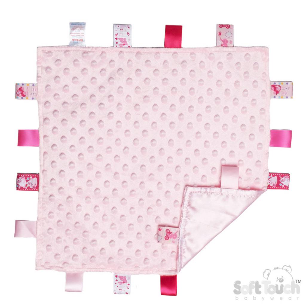 Soft Touch 4BC15-P 5023797301131 STBC15-P  Pink Taggie Comforter