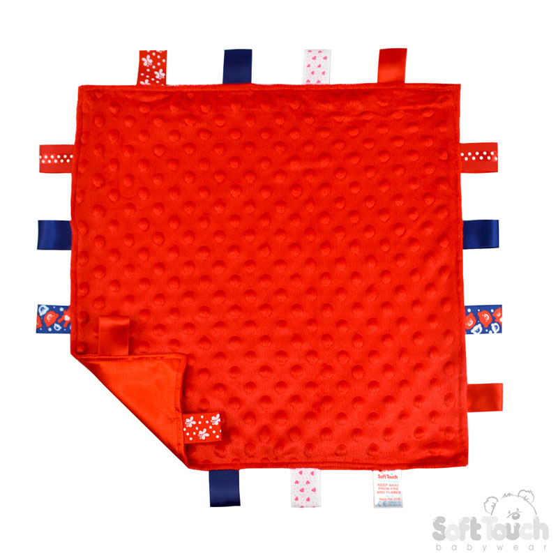 Soft Touch 4BC15-R 5023797315770 STBC15-Re Red Taggie Comforter
