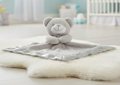 STBC21-G  Grey Teddy Comforter 
