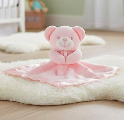 STBC21-P  Pink Teddy Comforter 