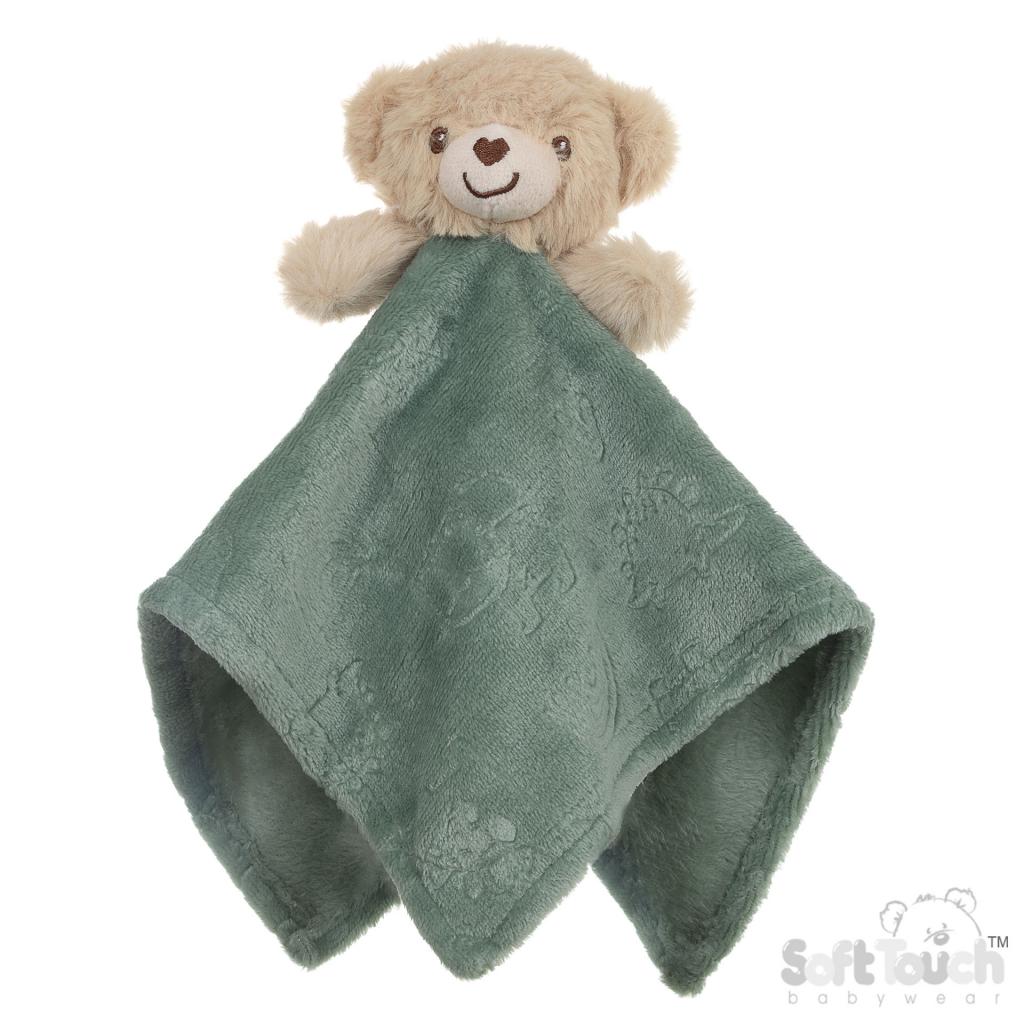 Soft Touch 4BC305-SG 5023797318856 STBC305-SG  Bear  Comforter with embossing