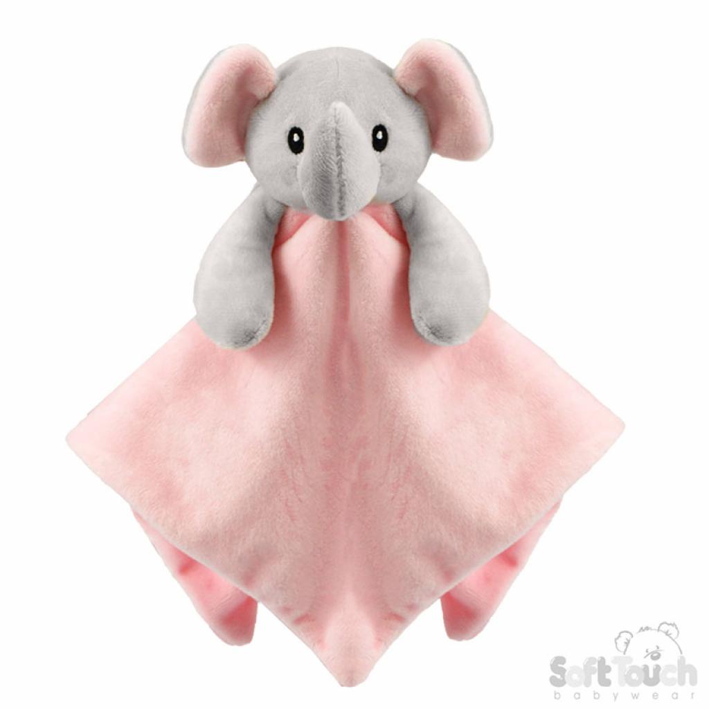 Soft Touch 4BC36-P 5023797305689 STBC36-P Pink Eco Elephant Comforter