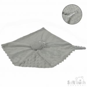 Soft Touch 4BC54-G 5023797309809 STBC54-G Grey Dinosaur Comforter