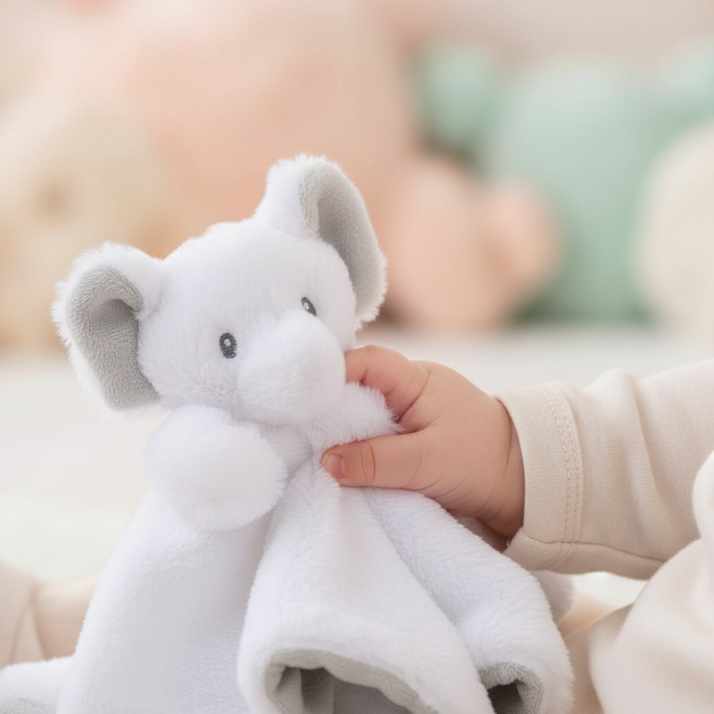 Soft Touch 4BC70 5023797318870 STBC72 Plush Elephant Comforter
