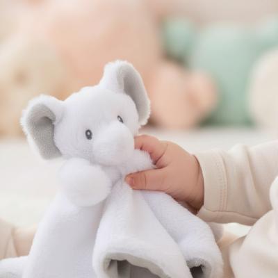 STBC72  Plush Elephant Comforter 