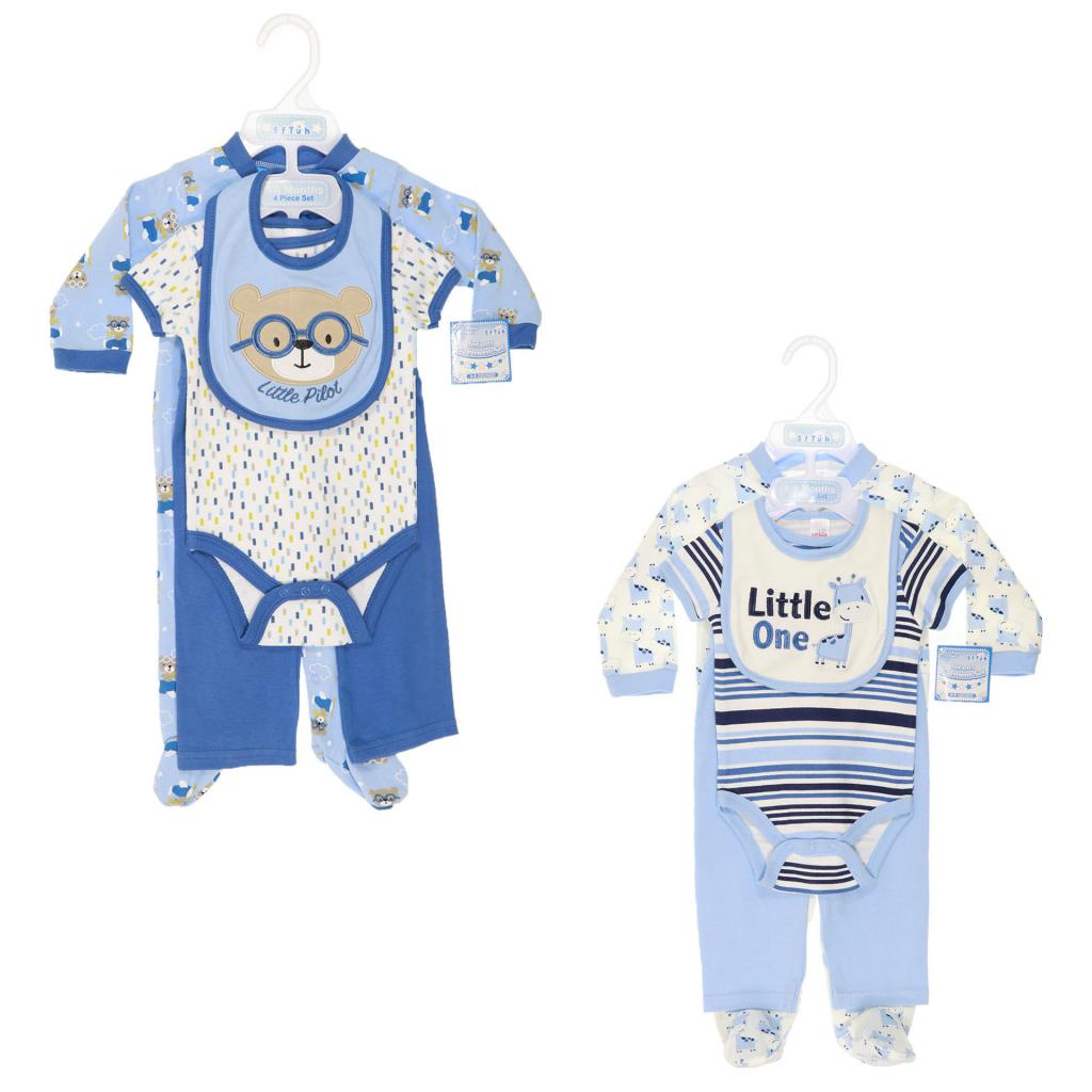 Soft Touch  5023797303395 STBG96 Cotton outfit (Newborn - 9 months)