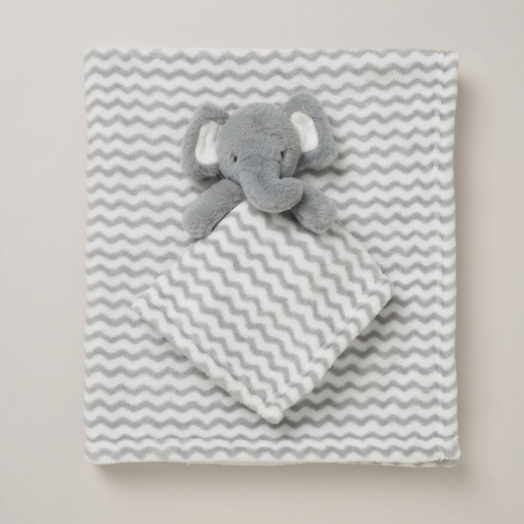 Snuggle Tots C05751 5056623222003 STC05751 Elephant Comforter and Wrap