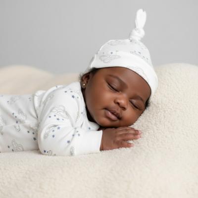 STCC11-H  Cloud Knot Hats ( 0-6 months)