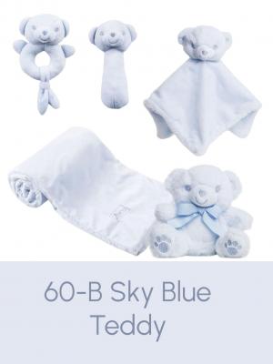 Soft Touch Zero EBC60-B 5023797313141 STEBC60-B Blue Recycled Teddy Comforter