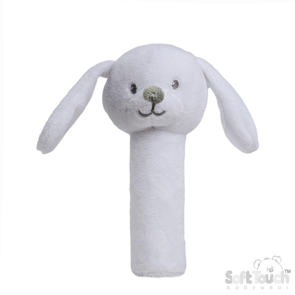 Soft Touch Zero 4ESQ62-W 5023797611728 STESQ62-W White Eco Rabbit squeaky toy
