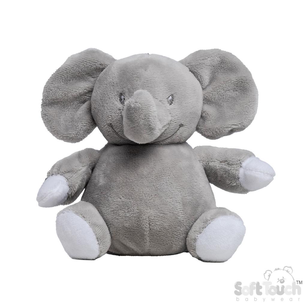 Soft Touch Zero 4ETE66-G 5023797611810 STETE66-G Grey Eco Elephant Toy 15cm
