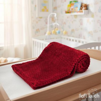 STFBP152-BP-BU  Burgundy Bulk Packed Waffle Wrap 