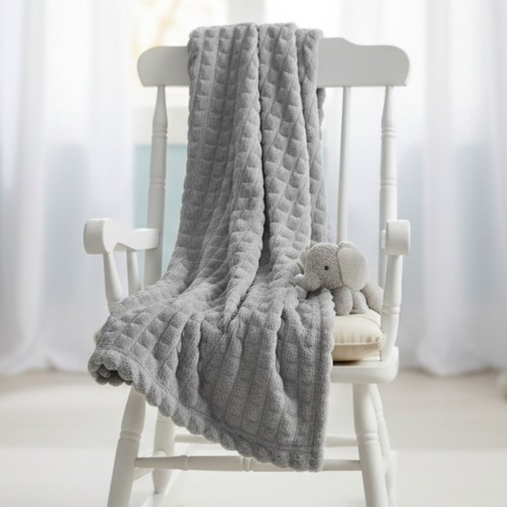 Soft Touch 4FBP165-G 5023797312731 STFBP165-G Grey Wafer Waffle Wrap