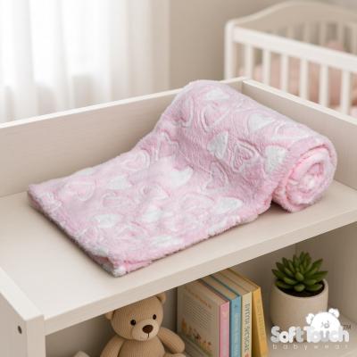 STFBP240-P  Pink Heart Coral Wrap 