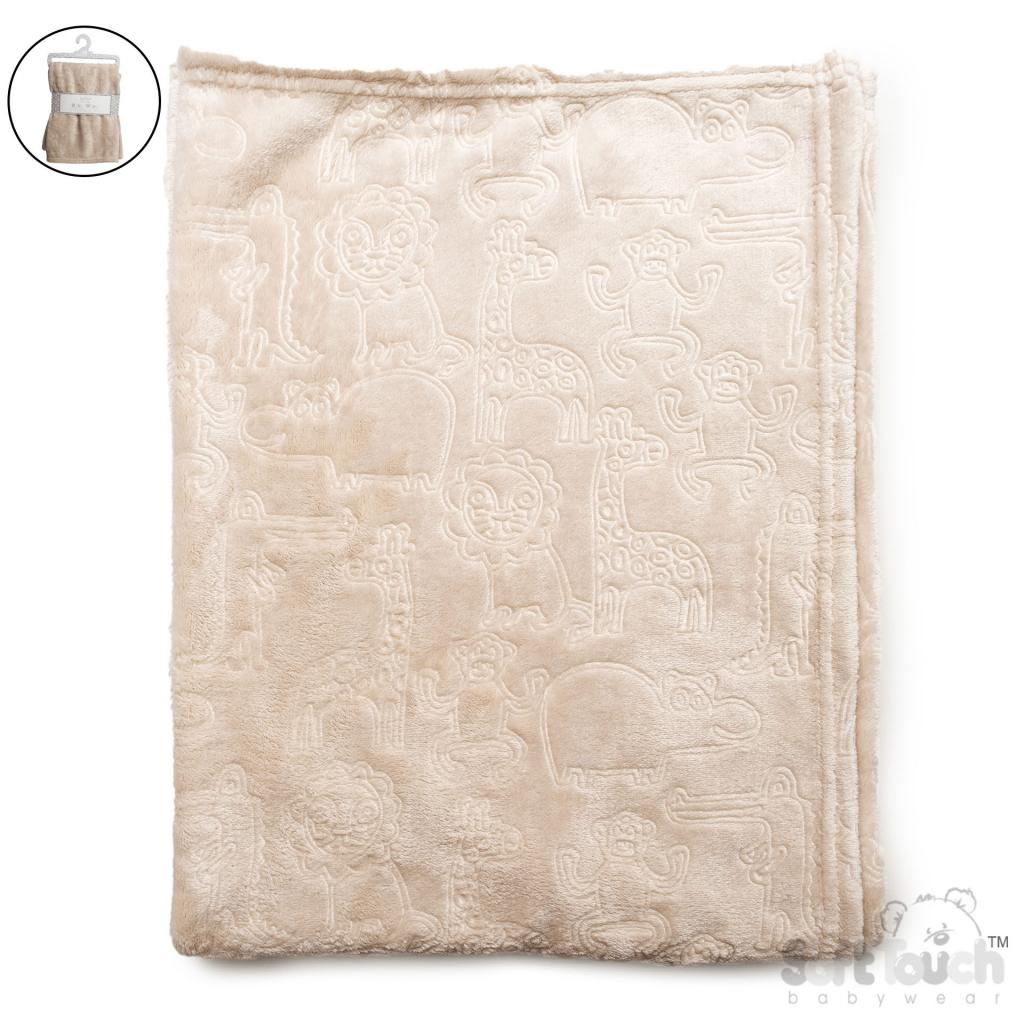 Soft Touch 4FBP300 50237973144490 STFBP301-Bi Biscuit "Animals" embossed wrap
