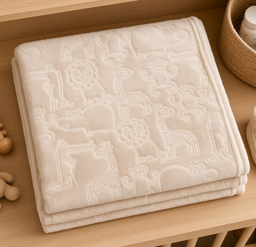 Soft Touch 4FBP305 5023797314537 STFBP305-Bi "Animals" Embossed Wrap